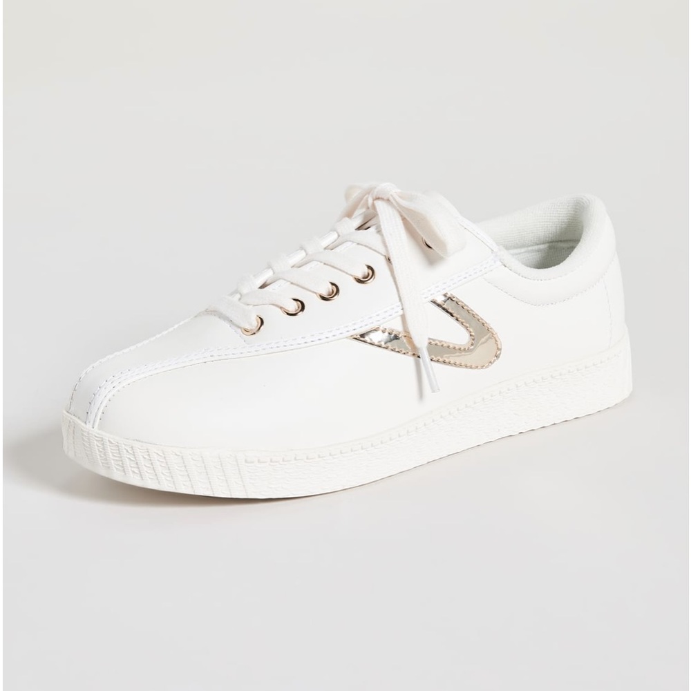Tretorn Nylite Plus Leather Sneakers Size 9